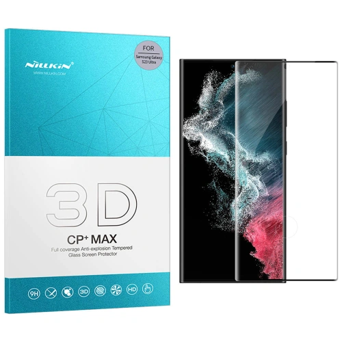 Kup Nillkin Samsung Gehärtetes Glas 3D CP+ Max Galaxy S23 Ultra - NLK959 - {ean13} - Sklep Home Screen