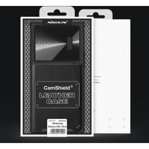Kup Etui Nillkin Camshield Leather S Samsung Galaxy S23 Ultra Černé - NLK975 - {ean13} - Sklep Home Screen
