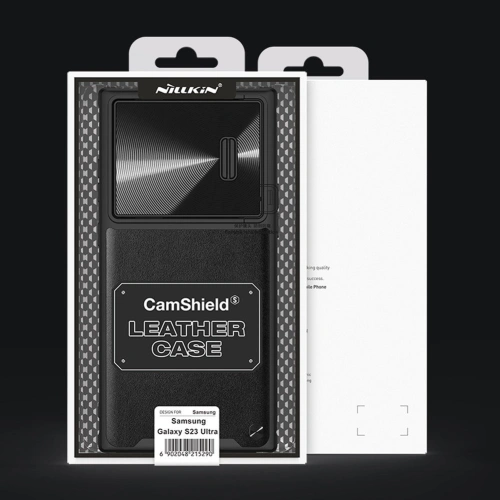 Kup Etui Nillkin Camshield Leather S Samsung Galaxy S23 Ultra Black - NLK975 - {ean13} - Sklep Home Screen