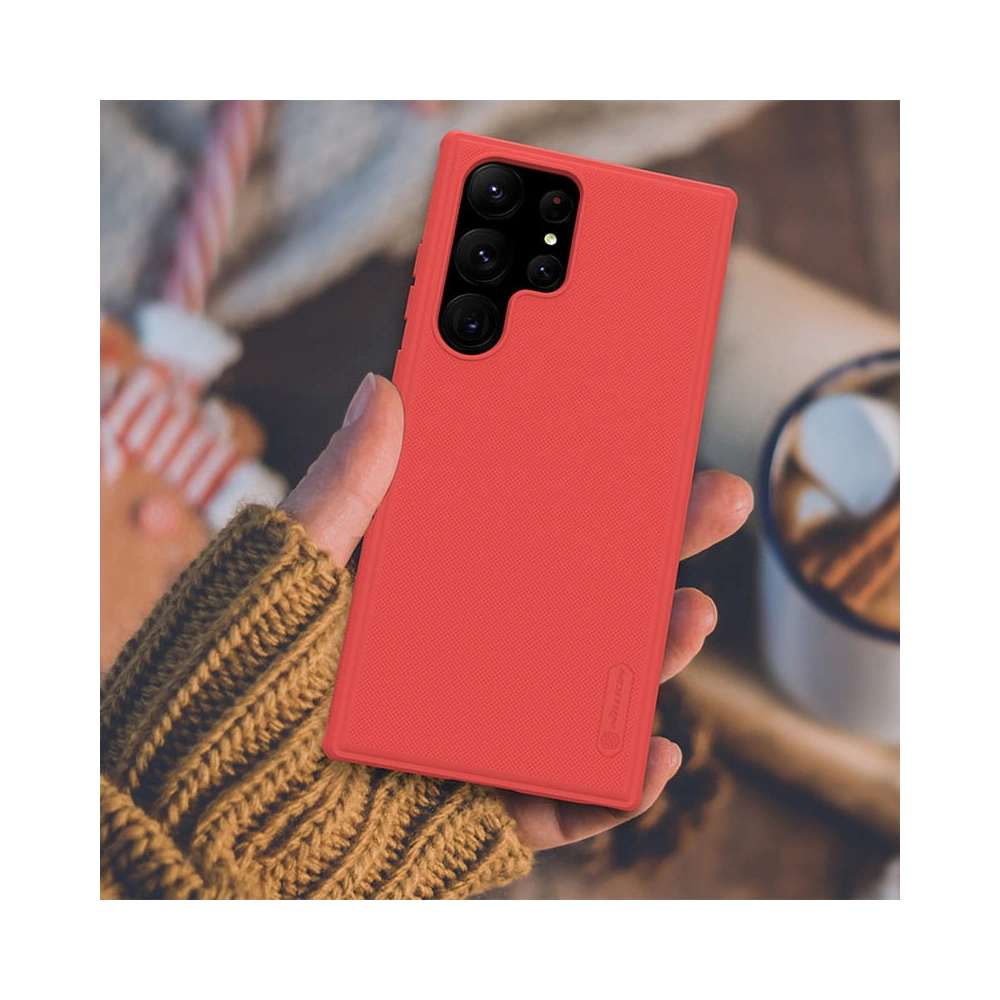 Etui Nillkin Super Shield Pro Samsung Galaxy S23 Ultra czerwone