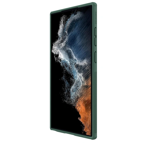 Kup Etui Nillkin Super Shield Pro Samsung Galaxy S23 Ultra verde închis - NLK997 - {ean13} - Sklep Home Screen