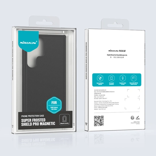 Kup Etui Nillkin Super Shield Pro Magnetic Samsung Galaxy S23 Ultra czarne - NLK1003 - {ean13} - Sklep Home Screen