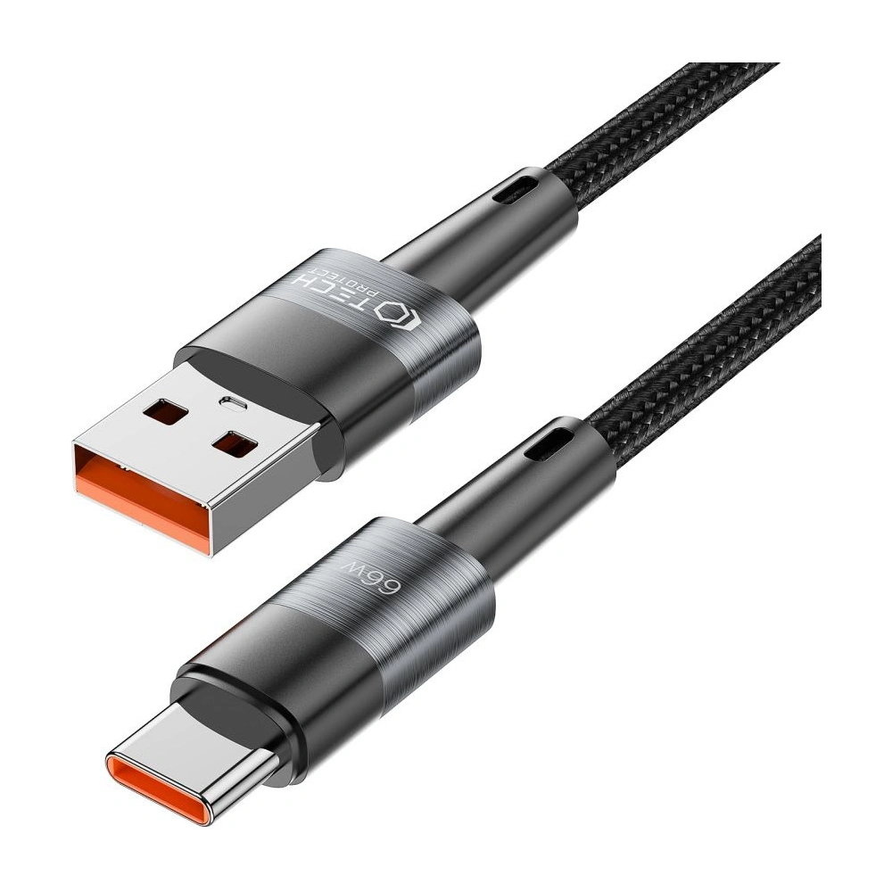 Kabel Tech-Protect Ultraboost USB-A/USB-C 66W 6A 25cm Grey