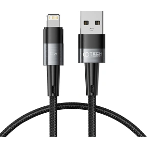 Kabel Tech-Protect Ultraboost USB-A/Lightning 12W 2.4A 25cm Grey