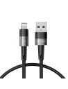 Cablul Tech-Protect Ultraboost USB-A/Lightning 12W 2.4A 25cm Gri