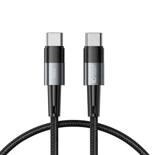 Kup Cablul Tech-Protect Ultraboost USB-C/USB-C PD 60W 3A 25cm Gri - THP2008 - {ean13} - Sklep Home Screen