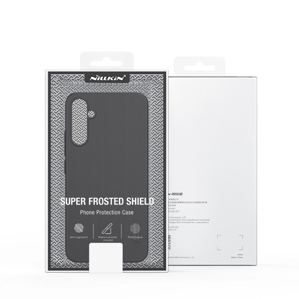 Etui Nillkin Super Frosted Shield Samsung Galaxy A34 5G niebieskie