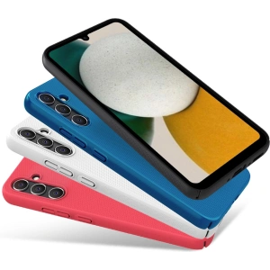 Etui Nillkin Super Frosted Shield Samsung Galaxy A34 5G niebieskie