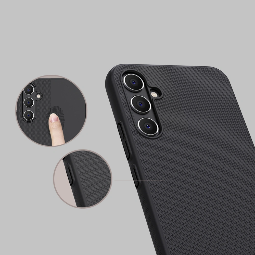 Etui Nillkin Super Frosted Shield Samsung Galaxy A34 5G niebieskie