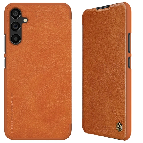 Kup Etui Nillkin Qin Leather Samsung Galaxy A34 5G barna - NLK1123 - {ean13} - Sklep Home Screen