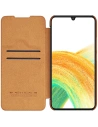 Kup Etui Nillkin Qin Leather Samsung Galaxy A34 5G barna - NLK1123 - {ean13} - Sklep Home Screen