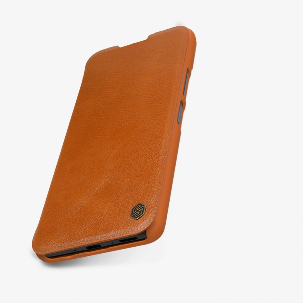 Etui Nillkin Qin Leather Samsung Galaxy A34 5G brązowe