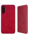 Etui Nillkin Qin Leather Samsung Galaxy A34 5G czerwone