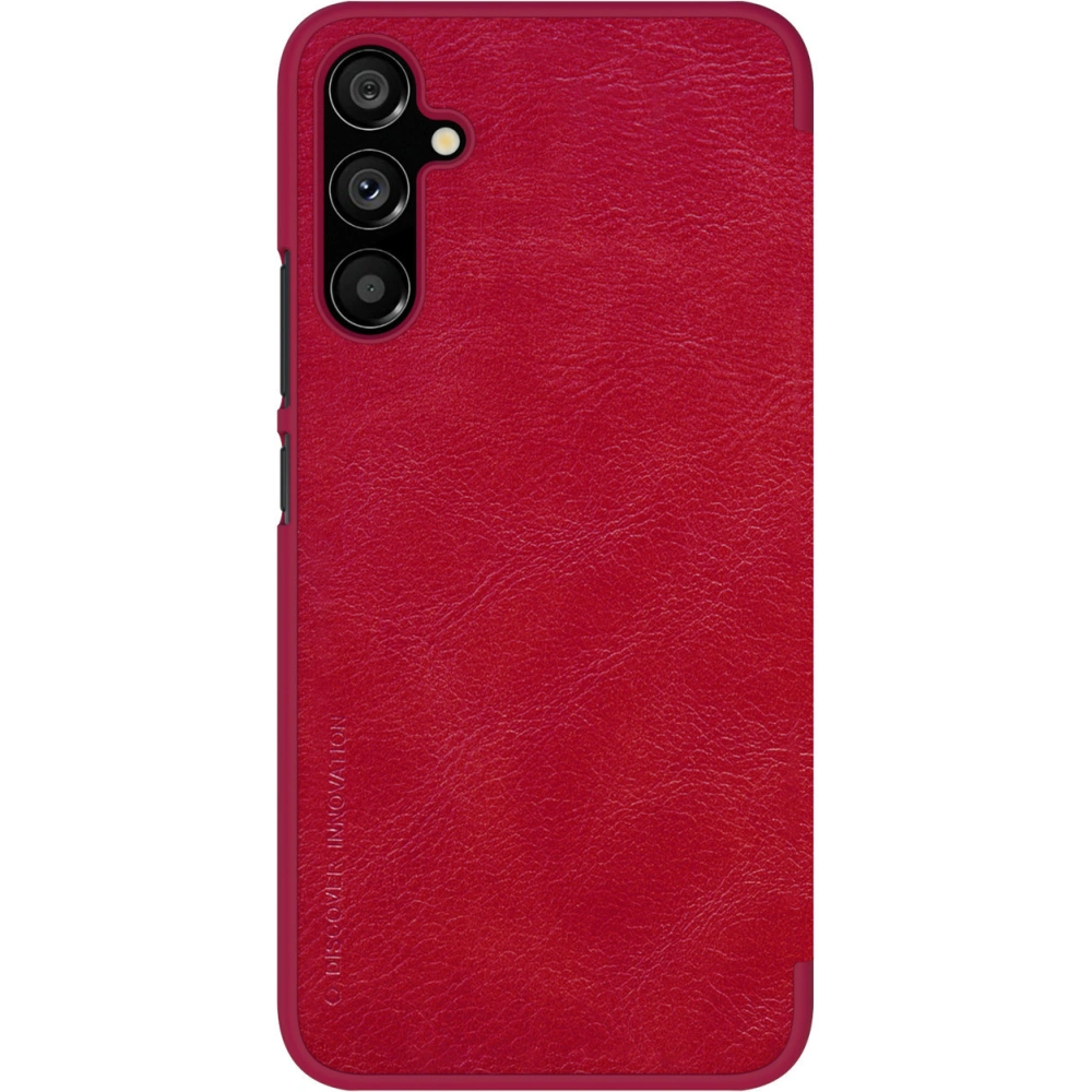 Etui Nillkin Qin Leather Samsung Galaxy A34 5G czerwone