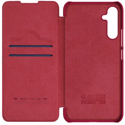 Kup Nillkin Samsung Tasche Qin Leder Galaxy A34 5G rot - NLK1124 - {ean13} - Sklep Home Screen
