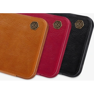 Kup Nillkin Samsung Tasche Qin Leder Galaxy A34 5G rot - NLK1124 - {ean13} - Sklep Home Screen