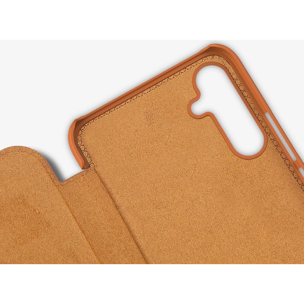 Etui Nillkin Qin Leather Samsung Galaxy A34 5G czerwone