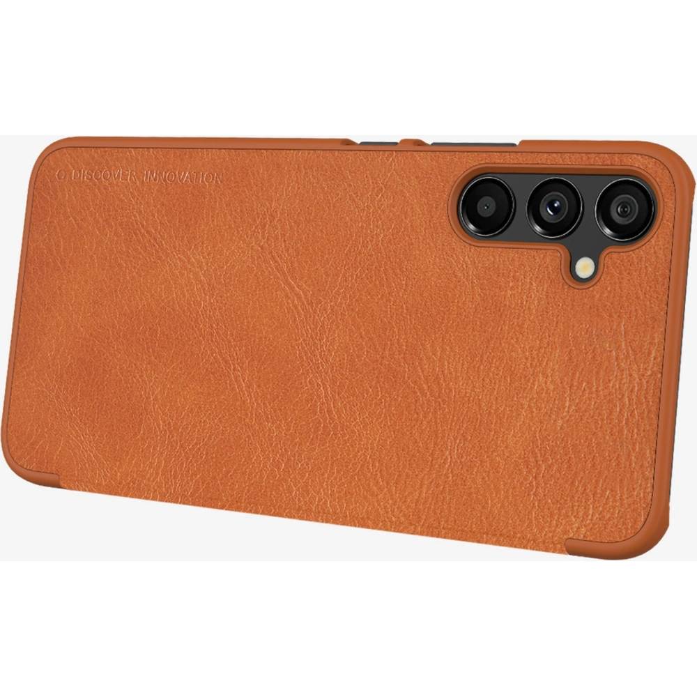 Etui Nillkin Qin Leather Samsung Galaxy A34 5G czerwone