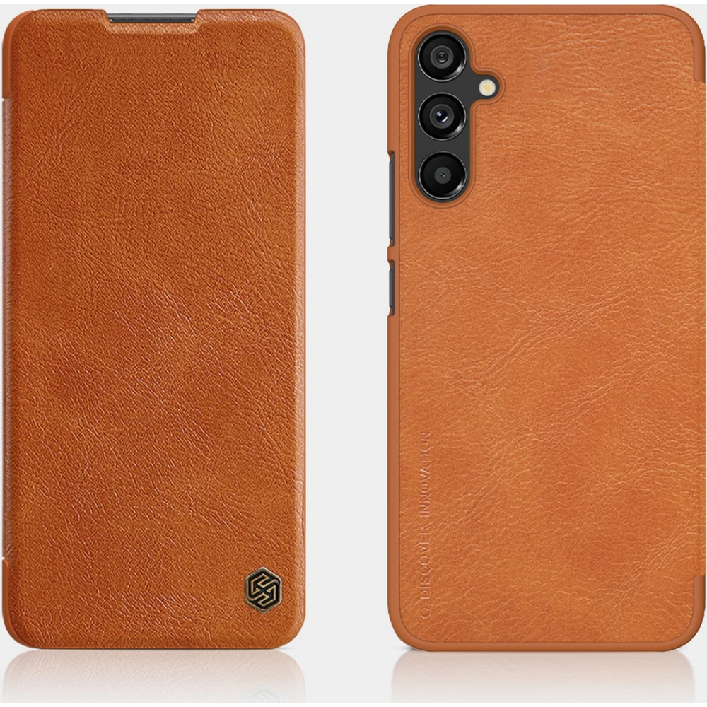 Etui Nillkin Qin Leather Samsung Galaxy A34 5G czerwone