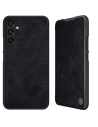 Nillkin Samsung Tasche Qin Leder Galaxy A34 5G schwarz