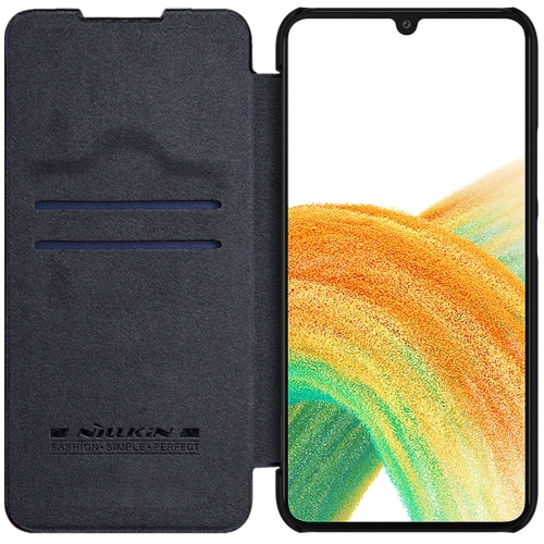 Kup Nillkin Samsung Tasche Qin Leder Galaxy A34 5G schwarz - NLK1125 - {ean13} - Sklep Home Screen