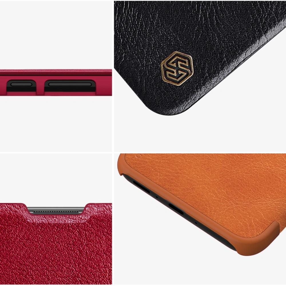 Etui Nillkin Qin Leather Samsung Galaxy A34 5G czarne