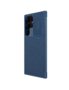 Kup Etui Nillkin Qin Cloth Pro Samsung Galaxy S23 Ultra niebieskie - NLK1126 - {ean13} - Sklep Home Screen