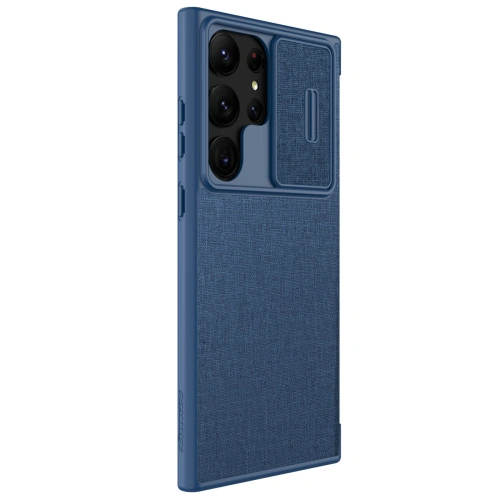 Kup Nillkin Samsung Tasche Qin Cloth Pro Galaxy S23 Ultra blau - NLK1126 - {ean13} - Sklep Home Screen