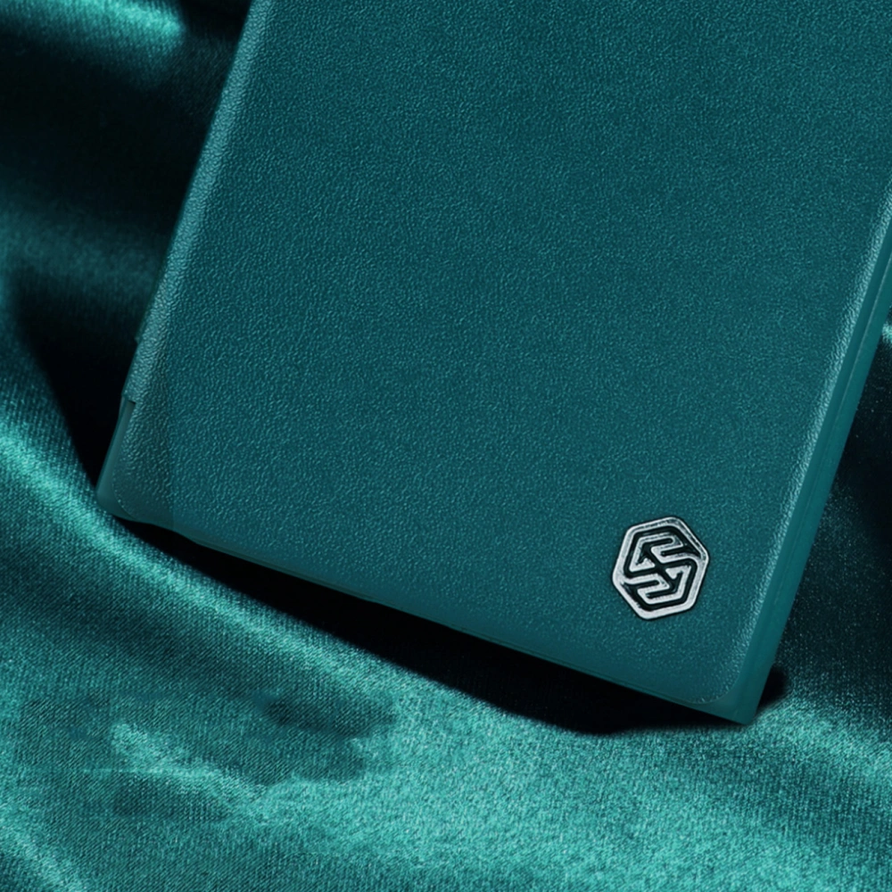 Etui Nillkin Qin Cloth Pro Samsung Galaxy S23 Ultra niebieskie