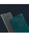 Kup Etui Nillkin Qin Cloth Pro Samsung Galaxy S23 Ultra niebieskie - NLK1126 - {ean13} - Sklep Home Screen