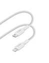 PURO Gewebe USB-C/Lightning MFi Kabel 1.2m (weiß)
