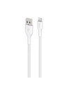 Kup PURO Fabric USB-A/Lightning MFi 1,2m (fehér) kábel - PUR712 - {ean13} - Sklep Home Screen