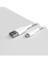 Kup PURO Fabric USB-A/Lightning MFi 1,2m (fehér) kábel - PUR712 - {ean13} - Sklep Home Screen
