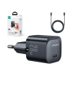 Kup Încărcător de rețea Joyroom JR-TCF02 USB-C 20W PD + cablu USB C/Lightning negru - JYR738 - {ean13} - Sklep Home Screen