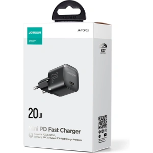 Kup Încărcător de rețea Joyroom JR-TCF02 USB-C 20W PD negru - JYR741 - {ean13} - Sklep Home Screen