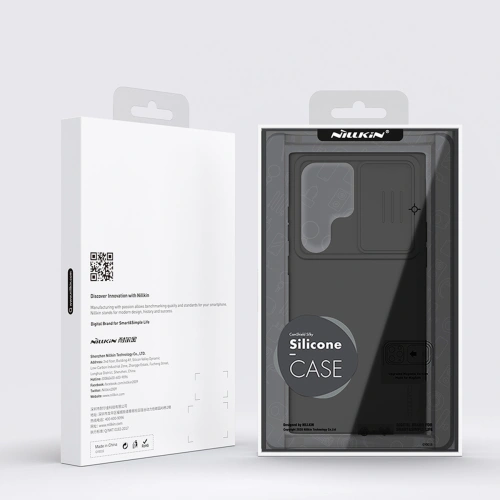Kup Etui Nillkin CamShield Silky Magnetic MagSafe Samsung Galaxy S23 Ultra czarne - NLK1138 - {ean13} - Sklep Home Screen