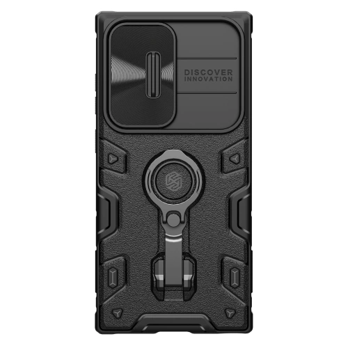 Kup Etui Nillkin CamShield Armor Pro Magnetic MagSafe Samsung Galaxy S23 Ultra fekete - NLK1139 - {ean13} - Sklep Home Screen