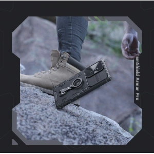 Kup Etui Nillkin CamShield Armor Pro Magnetic MagSafe Samsung Galaxy S23 Ultra černé - NLK1139 - {ean13} - Sklep Home Screen
