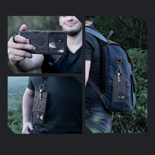Kup Etui Nillkin CamShield Armor Pro Magnetic MagSafe Samsung Galaxy S23 Ultra czarne - NLK1139 - {ean13} - Sklep Home Screen