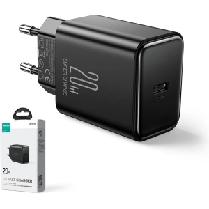 Kup Încărcător de rețea Joyroom JR-TCF06 USB-C 20W PD + cablu USB-C/Lightning negru - JYR742 - {ean13} - Sklep Home Screen
