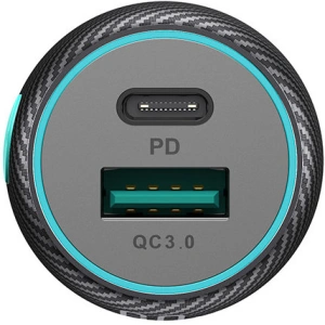 Kup Ładowarka samochodowa Joyroom JR-CCN01 USB-C + USB-A 60W czarna - JYR744 - {ean13} - Sklep Home Screen