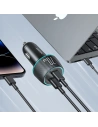 Kup Joyroom Autoladegerät JR-CCN02 2x USB-C 70W LED schwarz - JYR745 - {ean13} - Sklep Home Screen