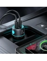 Kup Joyroom Autoladegerät JR-CCN02 2x USB-C 70W LED schwarz - JYR745 - {ean13} - Sklep Home Screen