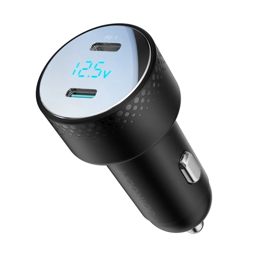 Kup Autonabíječka Joyroom JR-CCD02 2x USB-C 70W LED černá - JYR746 - {ean13} - Sklep Home Screen