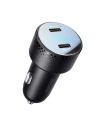 Kup Încărcător auto Joyroom JR-CCD02 2x USB-C 70W LED negru - JYR746 - {ean13} - Sklep Home Screen