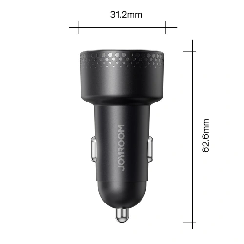 Kup Autonabíječka Joyroom JR-CCD02 2x USB-C 70W LED černá - JYR746 - {ean13} - Sklep Home Screen