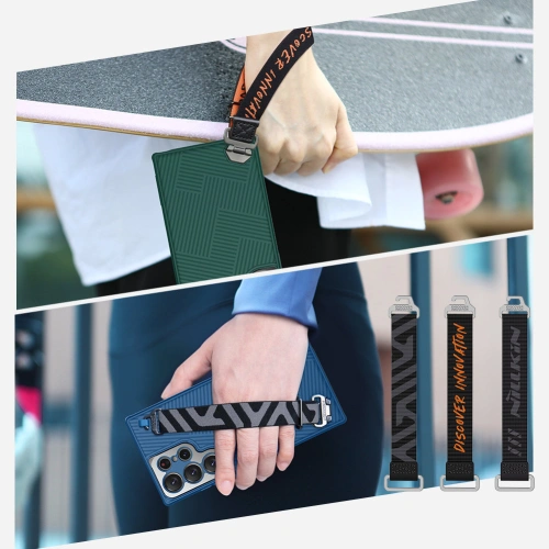 Kup Etui Nillkin Strap Samsung Galaxy S23 Ultra zielone - NLK1142 - {ean13} - Sklep Home Screen
