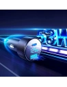 Kup Automobilová nabíječka Joyroom JR-CCD01 USB-C, USB-A 53W LED černá - JYR747 - {ean13} - Sklep Home Screen