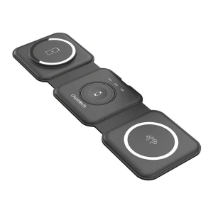 Buy Choetech T588-F Magnetic Wireless Charger 3w1 15W (black) - CHT60 - {ean13} - Home Screen Store Europe