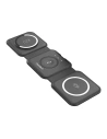 Choetech Magnetisches kabelloses Ladegerät T588-F 3in1 15W (schwarz)